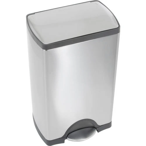 simplehuman® Rectangular Step Can - 13 Gallon Brushed SS 13 simplehuman® Rectangular Step Can - 13 Gallon Brushed SS - Image 13