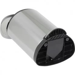 simplehuman® Mini Semi Round Step Can - 1-3/5 Gallon Brushed SS -Cheap Trash & Recycling Store 261006SS 07 1