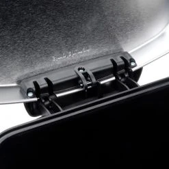 simplehuman® Mini Semi Round Step Can - 2-3/5 Gallon Brushed SS -Cheap Trash & Recycling Store 261006SS 09