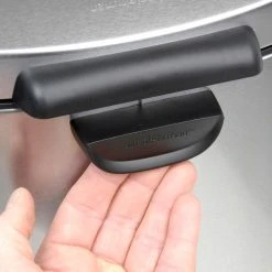 simplehuman® Mini Semi Round Step Can - 2-3/5 Gallon Brushed SS -Cheap Trash & Recycling Store 261006SS 10