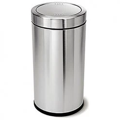 Simplehuman® Stainless Steel Swing Top Trash Can, 14-1/2 Gallon