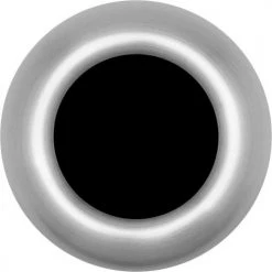 Simplehuman® Steel Stainless Bullet Open Top Trash Can, 16 Gallon -Cheap Trash & Recycling Store 261013SS 3