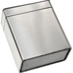 Simplehuman® Stainless Steel Open Profile Trash Can, 2-3/5 Gallon -Cheap Trash & Recycling Store 261014SS 05