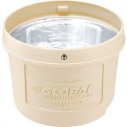 Global Industrial™ Outdoor Ashtray, 1-1/2 Gallon, Beige -Cheap Trash & Recycling Store 261391BG 03