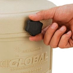 Global Industrial™ Outdoor Ashtray, 1-1/2 Gallon, Beige -Cheap Trash & Recycling Store 261391BG 13