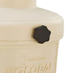 Global Industrial™ Outdoor Ashtray, 1-1/2 Gallon, Beige -Cheap Trash & Recycling Store 261391BG 14