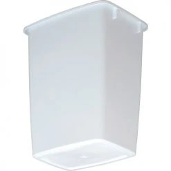 Rubbermaid® Wastebasket 36 Quart, White -Cheap Trash & Recycling Store 261591WH 03
