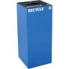 Witt Industries Recycling Can, 36 Gallon, Blue