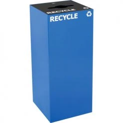 Witt Industries Recycling Can, 36 Gallon, Blue