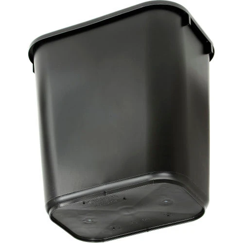 Global Industrial 28-1/8 Qt. Plastic Wastebasket - Black 3 Global Industrial 28-1/8 Qt. Plastic Wastebasket - Black - Image 3