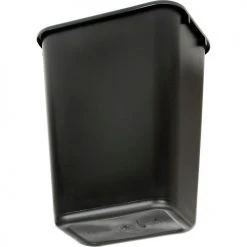 Global Industrial™ 41-1/4 Qt. Plastic Wastebasket, Black -Cheap Trash & Recycling Store 261749BK 02