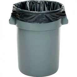 Global Industrial™ Extra Heavy Duty Black Trash Bags - 40 to 45 Gal, 1.4 Mil, 100 Bags/Case -Cheap Trash & Recycling Store 261764 01