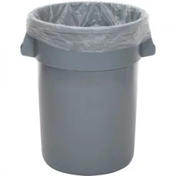 Global Industrial™ Medium Duty Clear Trash Bags - 40 to 45 Gal, 0.75 Mil, 100 Bags/Case -Cheap Trash & Recycling Store 261766 01 3