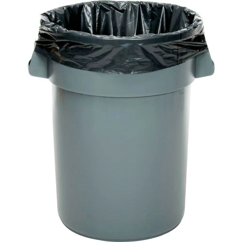 Global Industrial 2X Heavy Duty Black Trash Bags - 55 to 60 Gal, 1.7 Mil, 100 Bags/Case 3 Global Industrial 2X Heavy Duty Black Trash Bags - 55 to 60 Gal, 1.7 Mil, 100 Bags/Case - Image 3