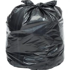 Global Industrial™ Medium Duty Black Trash Bags, 65-70 Gallon, 0.9 Mil