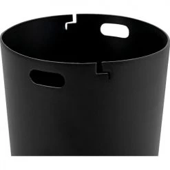 Global Industrial™ Outdoor Slatted Recycling Can w/Flat Lid, 36 Gallon, Blue -Cheap Trash & Recycling Store 261800BL 09