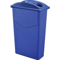 Global Industrial™ Recycling System For Paper/Bottles & Cans, 46 Gallon, Blue -Cheap Trash & Recycling Store 261902BL 06