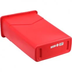 Global Industrial™ Slim Trash Can, 23 Gallon, Red -Cheap Trash & Recycling Store 261902RD 03