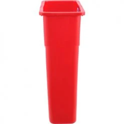 Global Industrial™ Slim Trash Can, 23 Gallon, Red -Cheap Trash & Recycling Store 261902RD 04