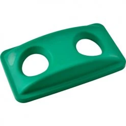 Global Industrial™ Bottles & Cans Recycling Lid, Green