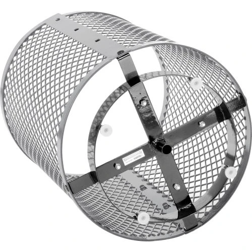 Global Industrial Outdoor Diamond Steel Trash Can With Flat Lid & Base, 36 Gallon, Gray 7 Global Industrial Outdoor Diamond Steel Trash Can With Flat Lid & Base, 36 Gallon, Gray - Image 7