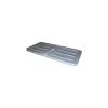 Bayhead Products Lid for 1/3 Cu. Yd. Tilt Truck, Gray