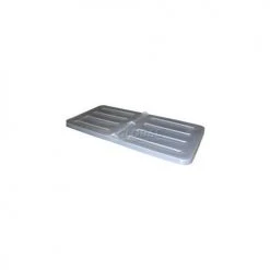 Bayhead Products Lid for 1/3 Cu. Yd. Tilt Truck, Gray