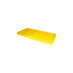 Bayhead Products Lid for 1/3 Cu. Yd. Tilt Truck, Yellow
