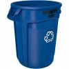 Rubbermaid® Recycling Can, 20 Gallon, Blue