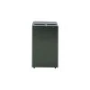 Witt Industries Witt Steel Square Secure Document Container, 28 Gallon, Black