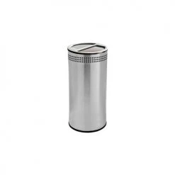 Commercial Zone Precision® Stainless Steel Imprinted Trash & Recycling Can, 20 Gallon