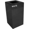 Witt Industries Trash Can, 28 Gallon, Charcoal