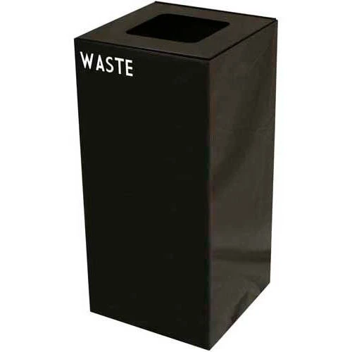 Witt Industries Trash Can, 32 Gallon, Charcoal 1 Witt Industries Trash Can, 32 Gallon, Charcoal