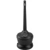 Commercial Zone Smokers' Outpost® Standard Outdoor Ashtray, Black