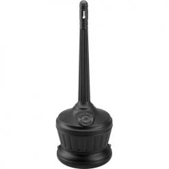 Commercial Zone Smokers' Outpost® Standard Outdoor Ashtray, Black