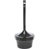 Witt Industries Steel Outdoor Ashtray, 4-1/2 Gallon, Black