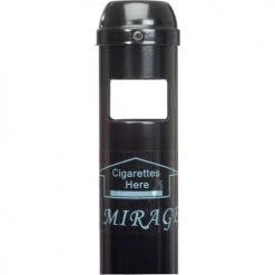 Witt Industries Steel Outdoor Ashtray, 4-1/2 Gallon, Black -Cheap Trash & Recycling Store 442428BK 03