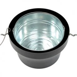 Witt Industries Steel Outdoor Ashtray, 4-1/2 Gallon, Black -Cheap Trash & Recycling Store 442428BK 05