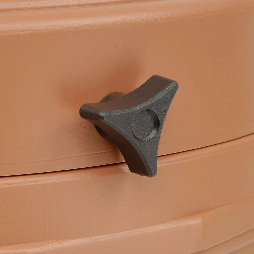 Justrite® Smokers Ceasefire® Plastic Outdoor Ashtray, 4 Gallon, Terracotta 7 Justrite® Smokers Ceasefire® Plastic Outdoor Ashtray, 4 Gallon, Terracotta - Image 7