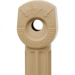 Justrite® Smokers Ceasefire® Plastic Outdoor Ashtray, 1 Gallon, Beige 21 Justrite® Smokers Ceasefire® Plastic Outdoor Ashtray, 1 Gallon, Beige -Cheap Trash & Recycling Store 442524TN 04