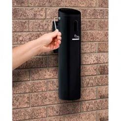 Commercial Zone Smokers' Outpost® Wall Mounted Ashtray with Swivel Lock, Black 15 Commercial Zone Smokers' Outpost® Wall Mounted Ashtray with Swivel Lock, Black -Cheap Trash & Recycling Store 442745BK 02