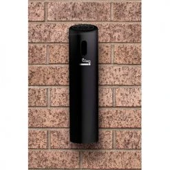 Commercial Zone Smokers' Outpost® Wall Mounted Ashtray with Swivel Lock, Black 17 Commercial Zone Smokers' Outpost® Wall Mounted Ashtray with Swivel Lock, Black -Cheap Trash & Recycling Store 442745BK 04