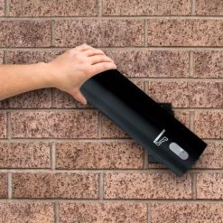 Commercial Zone Smokers' Outpost® Wall Mounted Ashtray with Swivel Lock, Black 18 Commercial Zone Smokers' Outpost® Wall Mounted Ashtray with Swivel Lock, Black -Cheap Trash & Recycling Store 442745BK 05