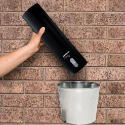 Commercial Zone Smokers' Outpost® Wall Mounted Ashtray with Swivel Lock, Black 19 Commercial Zone Smokers' Outpost® Wall Mounted Ashtray with Swivel Lock, Black -Cheap Trash & Recycling Store 442745BK 06