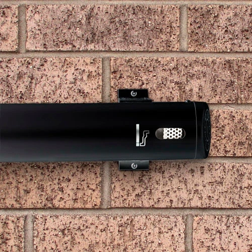 Commercial Zone Smokers' Outpost® Wall Mounted Ashtray with Swivel Lock, Black 8 Commercial Zone Smokers' Outpost® Wall Mounted Ashtray with Swivel Lock, Black - Image 8