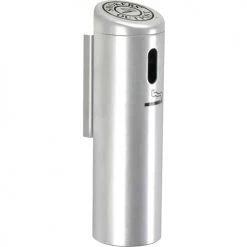 Commercial Zone Smokers' Outpost® Wall Mounted Ashtray with Swivel Lock, Silver