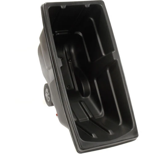 Rubbermaid® Heavy Duty Plastic Tilt Truck, 1/2 Cu. Yd. Cap, 450 Lbs. Cap, Black 5 Rubbermaid® Heavy Duty Plastic Tilt Truck, 1/2 Cu. Yd. Cap, 450 Lbs. Cap, Black - Image 5