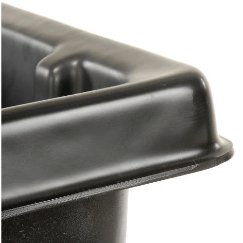 Rubbermaid® Heavy Duty Plastic Tilt Truck, 1/2 Cu. Yd. Cap, 450 Lbs. Cap, Black 10 Rubbermaid® Heavy Duty Plastic Tilt Truck, 1/2 Cu. Yd. Cap, 450 Lbs. Cap, Black - Image 10