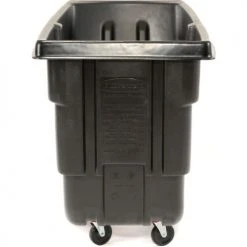 Rubbermaid® Heavy Duty Plastic Tilt Truck, 1/2 Cu. Yd. Cap, 450 Lbs. Cap, Black 32 Rubbermaid® Heavy Duty Plastic Tilt Truck, 1/2 Cu. Yd. Cap, 450 Lbs. Cap, Black -Cheap Trash & Recycling Store 498400 10