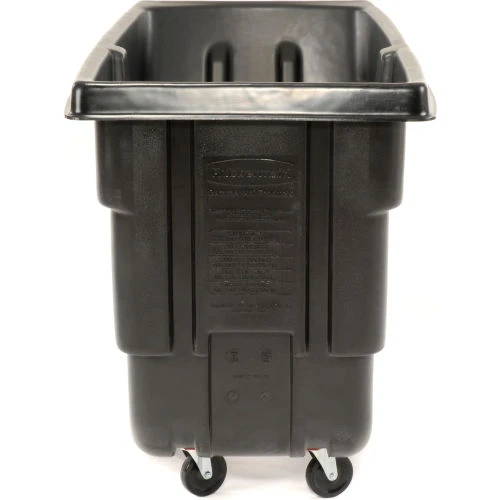 Rubbermaid® Heavy Duty Plastic Tilt Truck, 1/2 Cu. Yd. Cap, 450 Lbs. Cap, Black 7 Rubbermaid® Heavy Duty Plastic Tilt Truck, 1/2 Cu. Yd. Cap, 450 Lbs. Cap, Black - Image 7